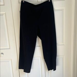 Eloquent split hem front seam high waist trousers size 20
